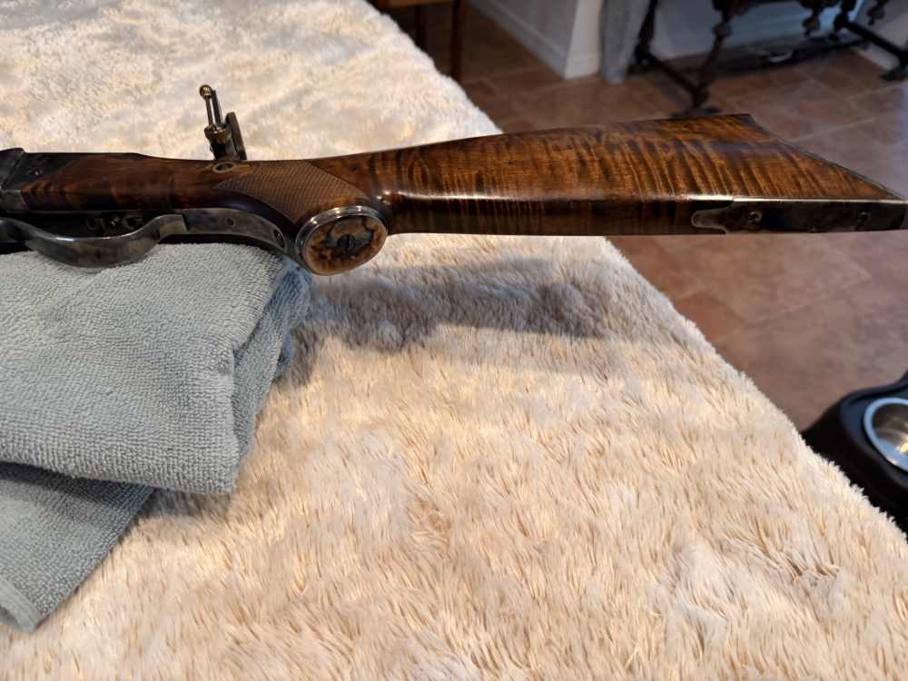 Pedersoli 1874 Sharps Old West Maple with Kelley sights-img-12