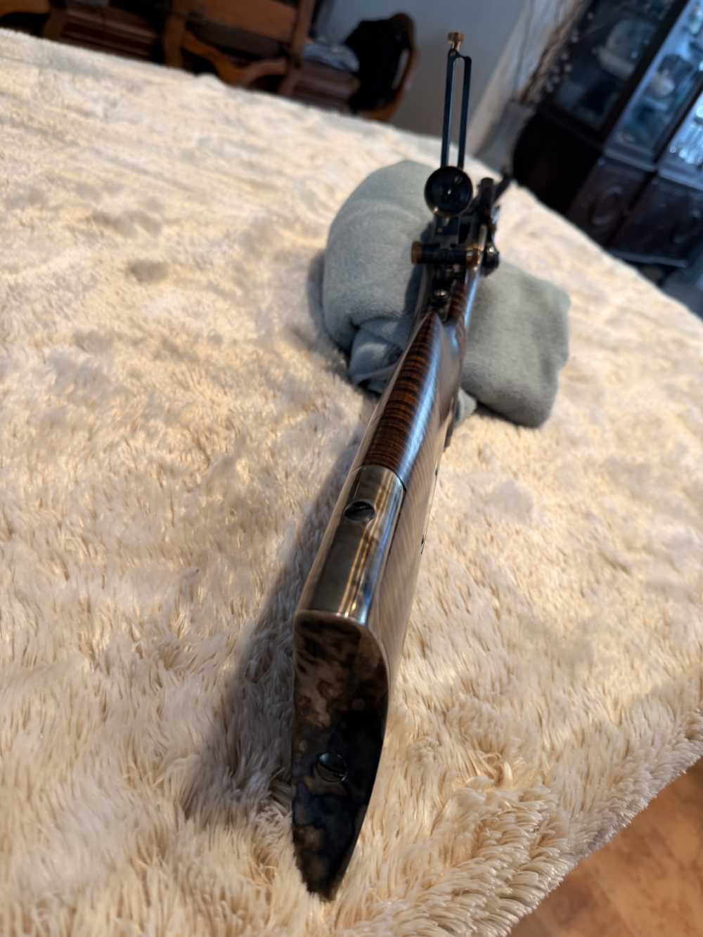 Pedersoli 1874 Sharps Old West Maple with Kelley sights-img-4
