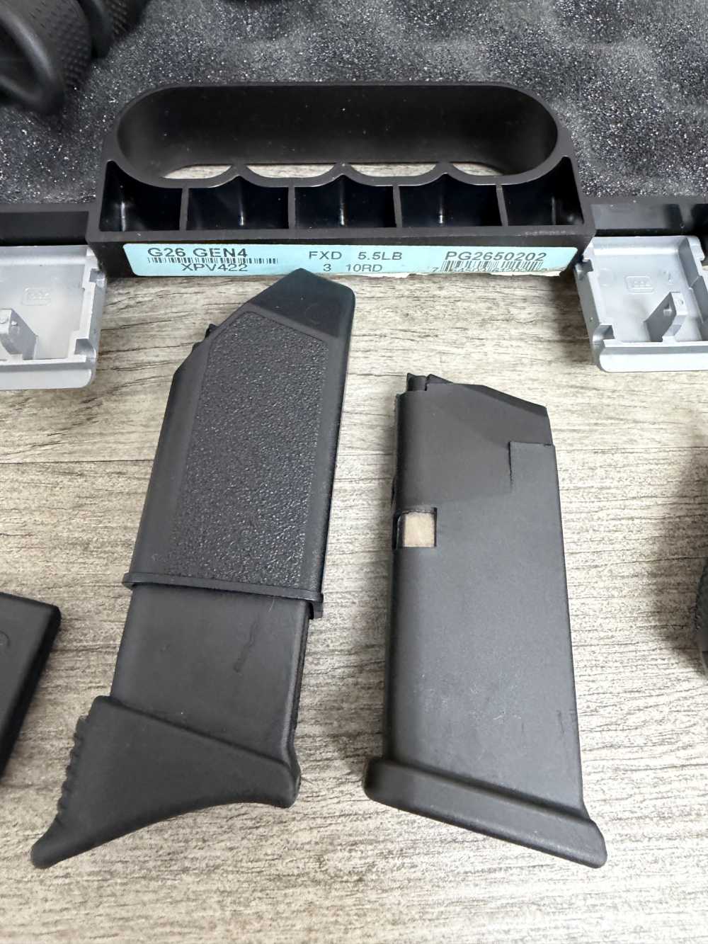 GLOCK 26 GEN 4 9MM ORIGINAL BOX 3 MAGAZINES BLUE LABEL USED PG2650202-img-20