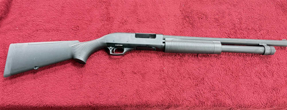 H&R 1871 Pardner Pump 12 Gauge Shotgun – Blued Steel 3" Chamber-img-3