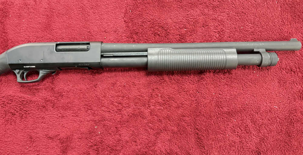 H&R 1871 Pardner Pump 12 Gauge Shotgun – Blued Steel 3" Chamber-img-0