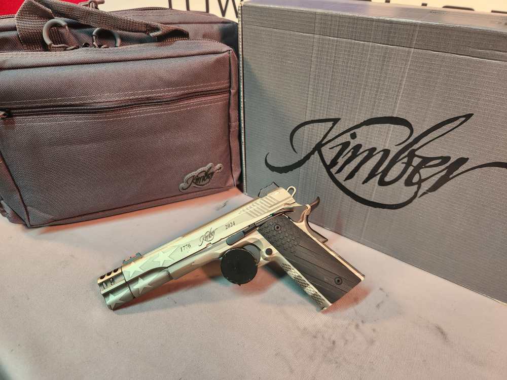 KIMBER 1911 INDEPENDENCE 45ACP 1 OF 1776 NEW! PENNY AUCTION!-img-0
