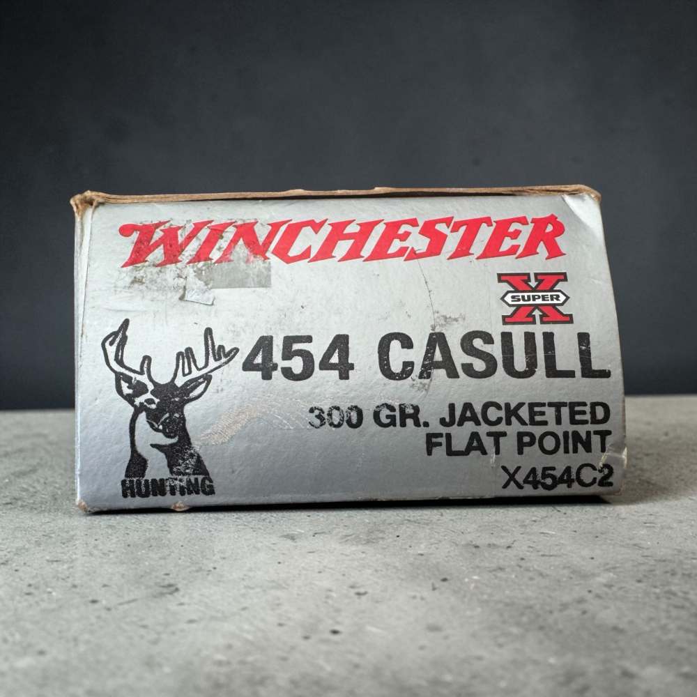 Winchester 454 Casull Ammunition in 300g JFP  -  (300) Rounds -img-2