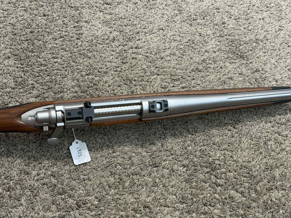 Remington 700 CDL SF 257 WBY rare stainless fluted nice 26”-img-10