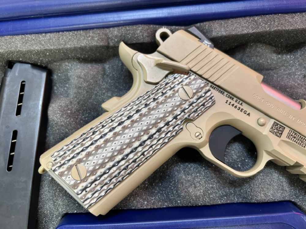 2015 COLT M45A1 GOVT .45 ACP DESERT SAND FINISH VAULTED 5280 ARMORY CO-img-9