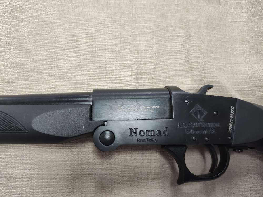 American Tactical Nomad Single Shot Break  20ga/3" Chamber 18.5" Barrel!-img-4
