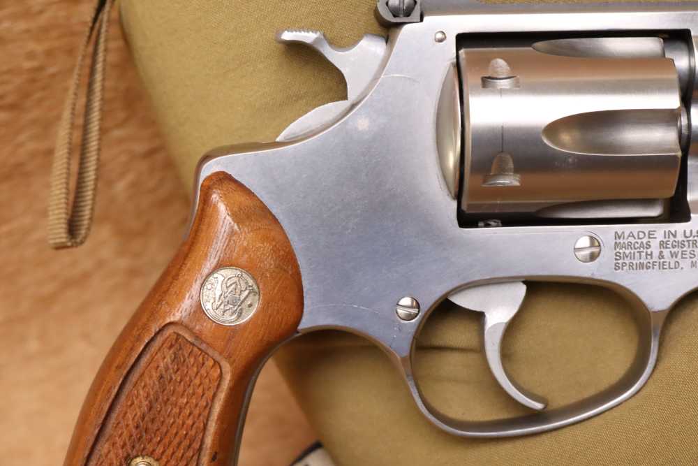 Smith & Wesson S&W Model 63 .22LR 4" Stainless (DA/SA) Revolver-img-3