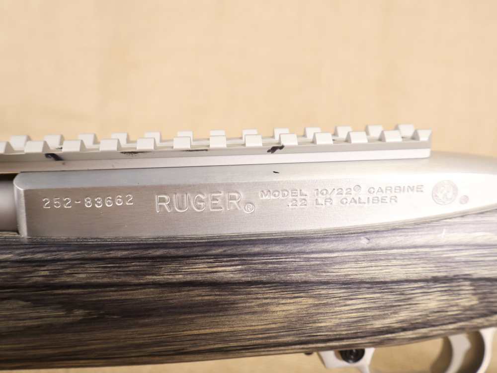 Ruger 10/22 Target Thumbhole Laminate .22LR 20" Threaded Satin Rifle-img-18