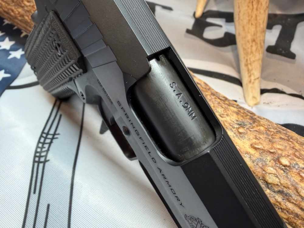 Springfield Armory Emissary 1911 Black 9mm Semi Auto Pistol-img-4