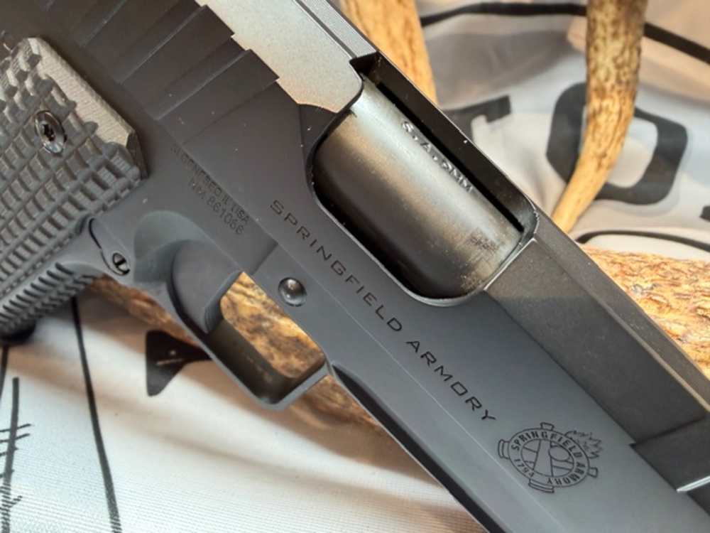 Springfield Armory Emissary 1911 Black 9mm Semi Auto Pistol-img-5