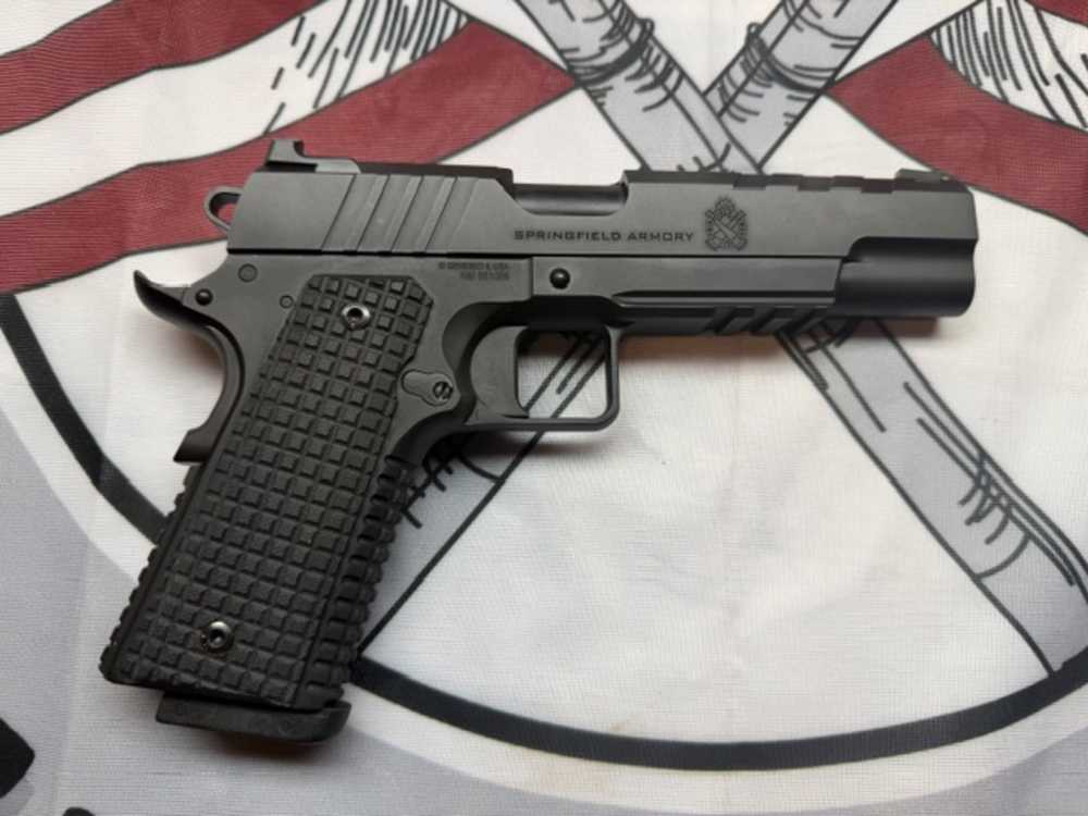Springfield Armory Emissary 1911 Black 9mm Semi Auto Pistol-img-1