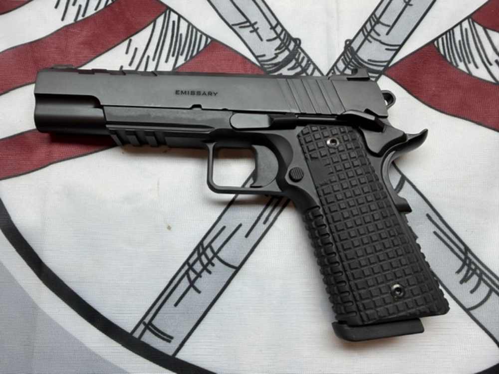 Springfield Armory Emissary 1911 Black 9mm Semi Auto Pistol-img-10