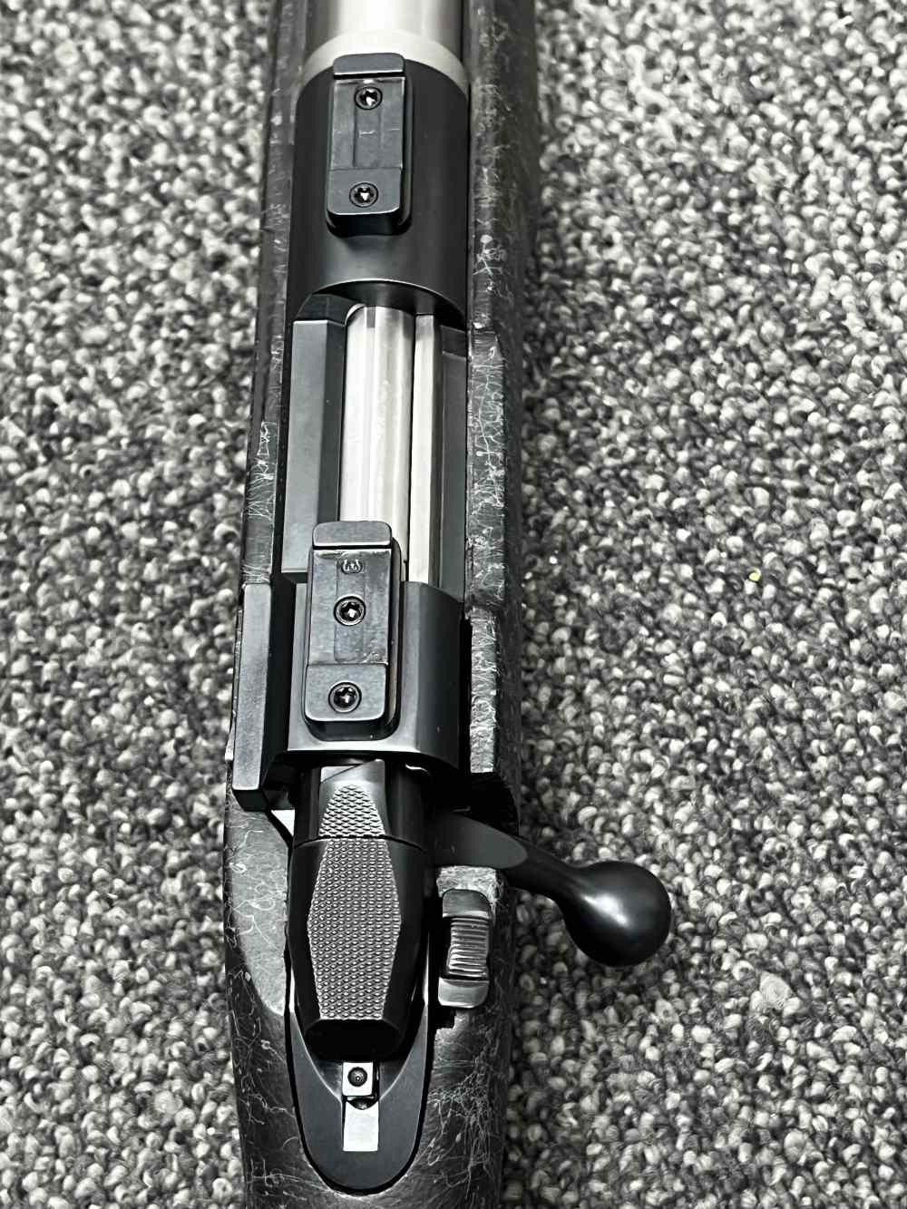 SAKO  M491  bolt rifle   6mm BR fluted,  muzzle break,  synthetic.  -img-6