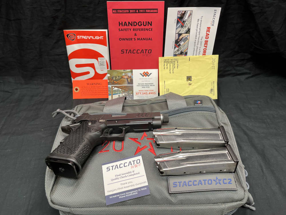 Staccato C2 2011 9mm 4.5" Threaded Barrel Pistol -img-0