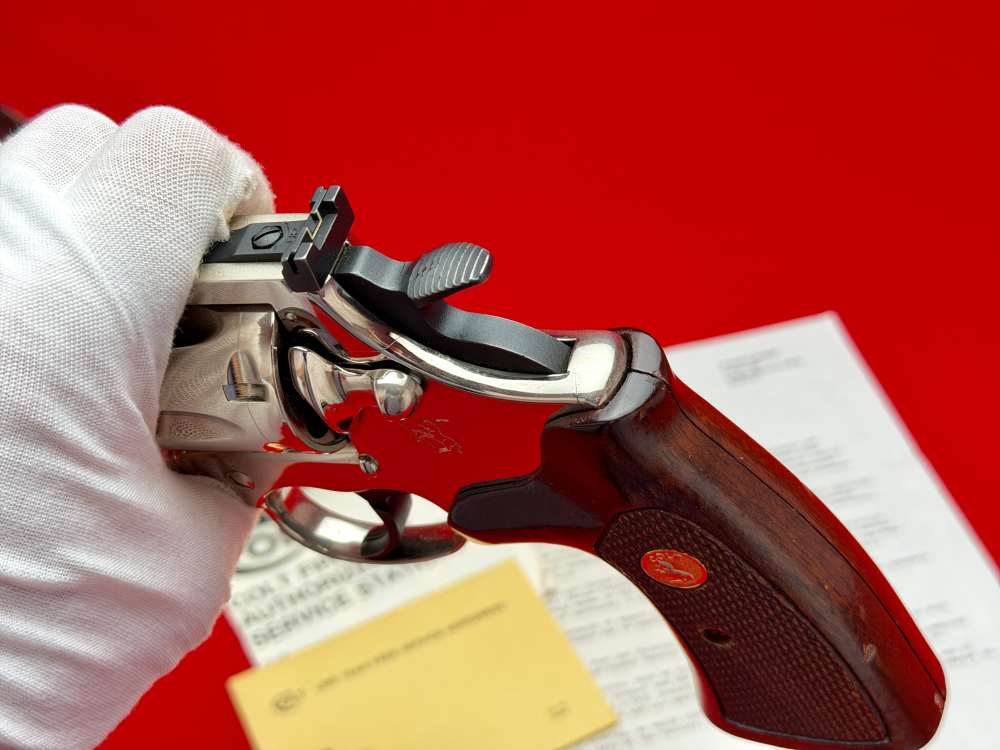 1983 Colt Trooper MK V .357 Magnum - Factory Nickel Finish In Box!-img-18