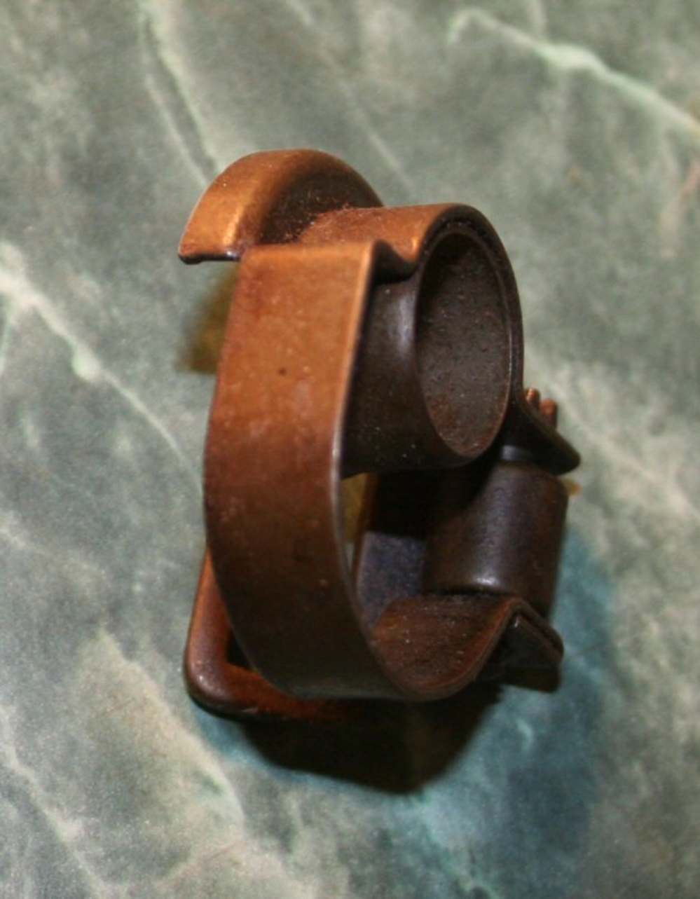 M1 Carbine type 1A band 3 weld unmarked swivel is UI patina finish-img-3