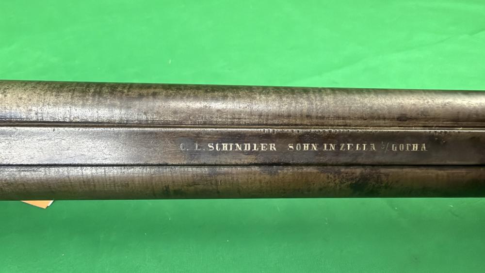 19th Century C.L. Schindler Gotha Germanic Side-by-Side Percussion Shotgun-img-34