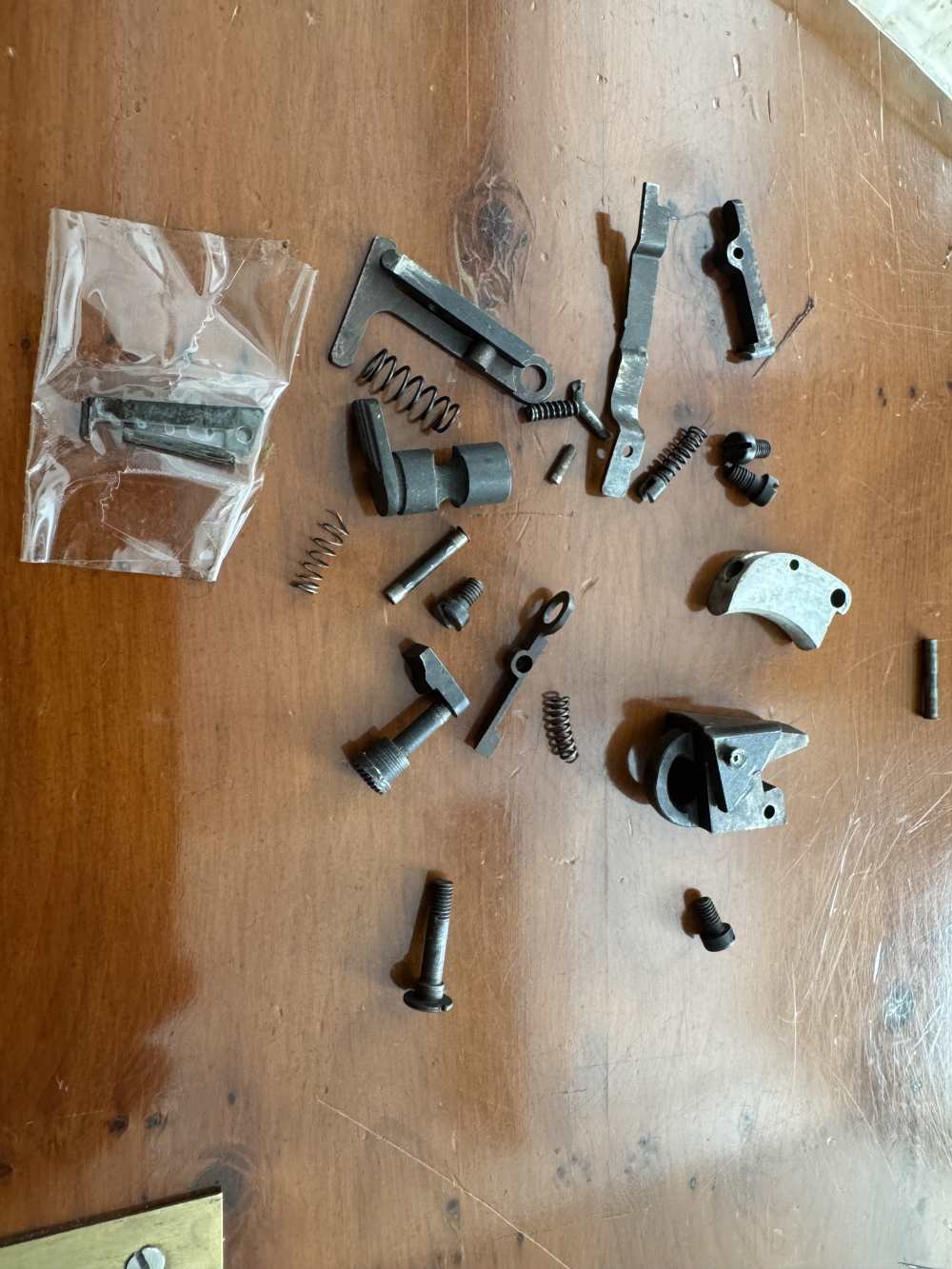 French 1935s small parts including safety &  extractor etc-img-0