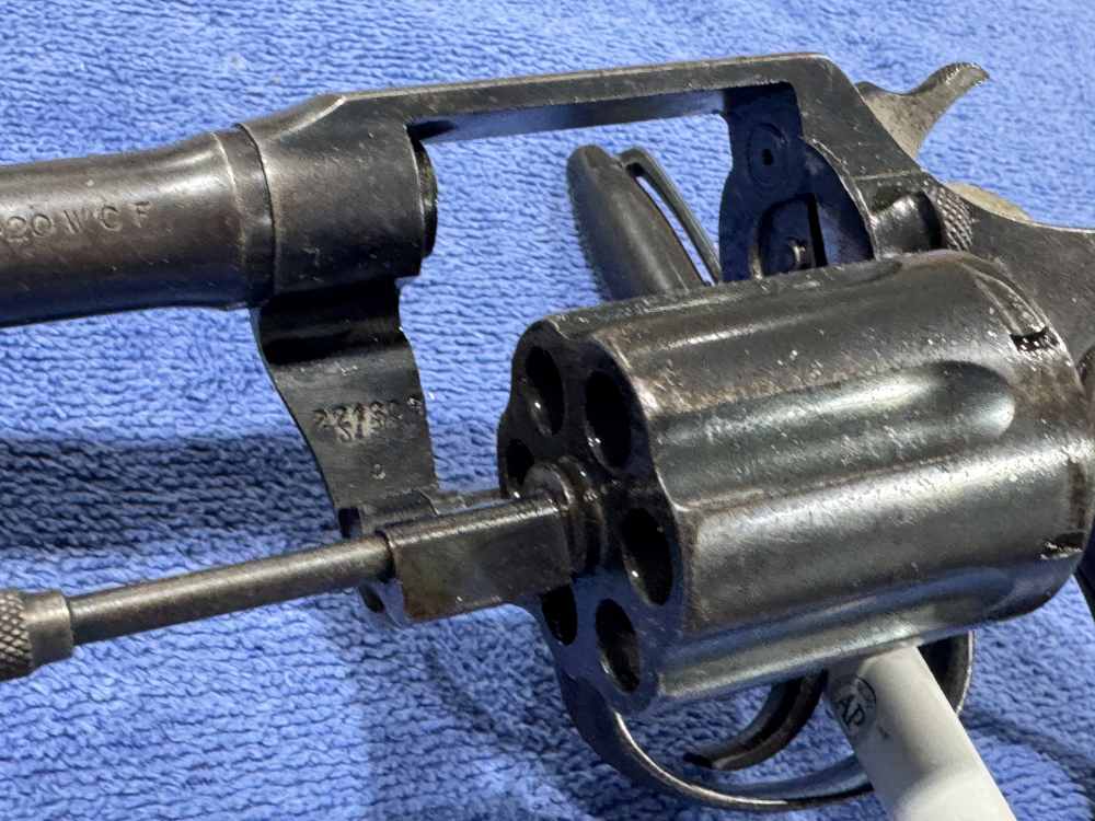 COLT POLICE POSITIVE DOUBLE ACTION 32-20 CALIBER (J-44)-img-12
