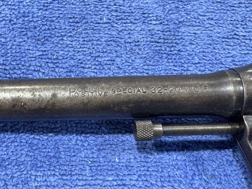 COLT POLICE POSITIVE DOUBLE ACTION 32-20 CALIBER (J-44)-img-4