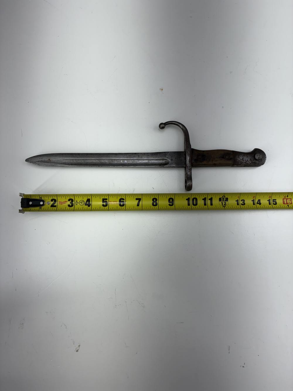 1890 Turkish Mauser Short Bayonet Authentic -img-4