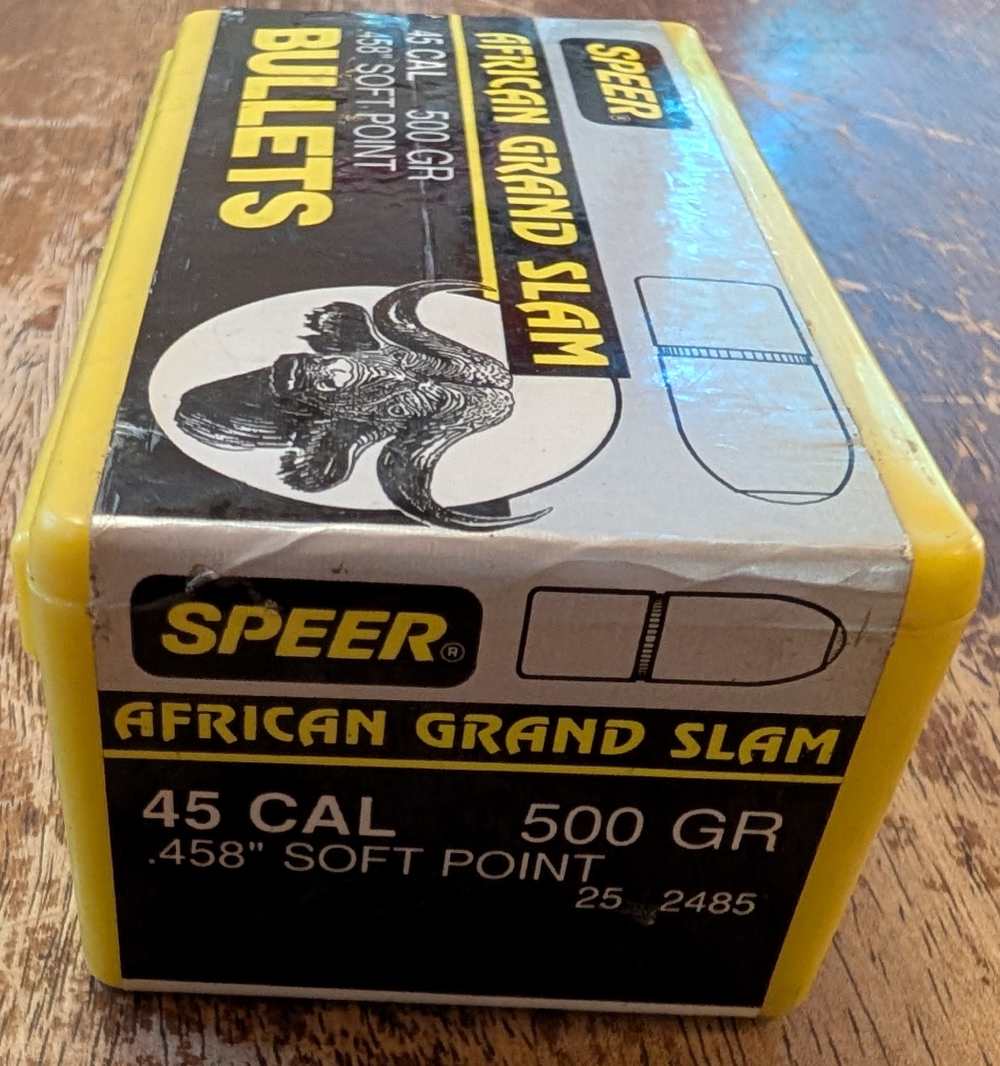 Speer African Grand Slam .458 500gr Soft-point! Rare! No Reserve! Penny!-img-3