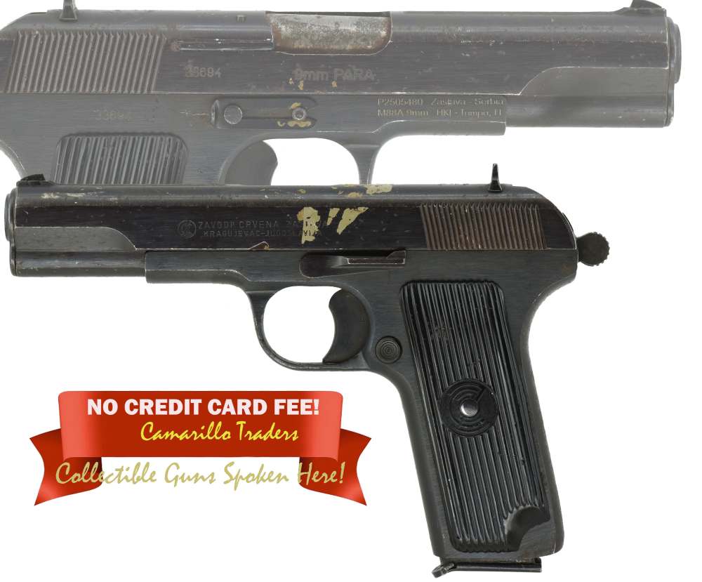 Desirable Zastava M70 9mm Luger 4.6-in No Manual Safety M70A Tokarev READ-img-0