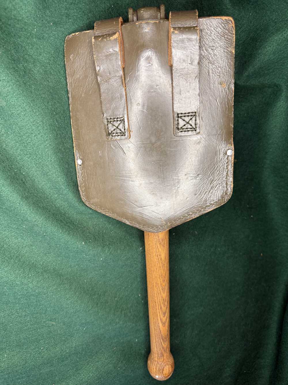 Bundeswehr Folding Shovel Entrenching Tool Pick German -img-1