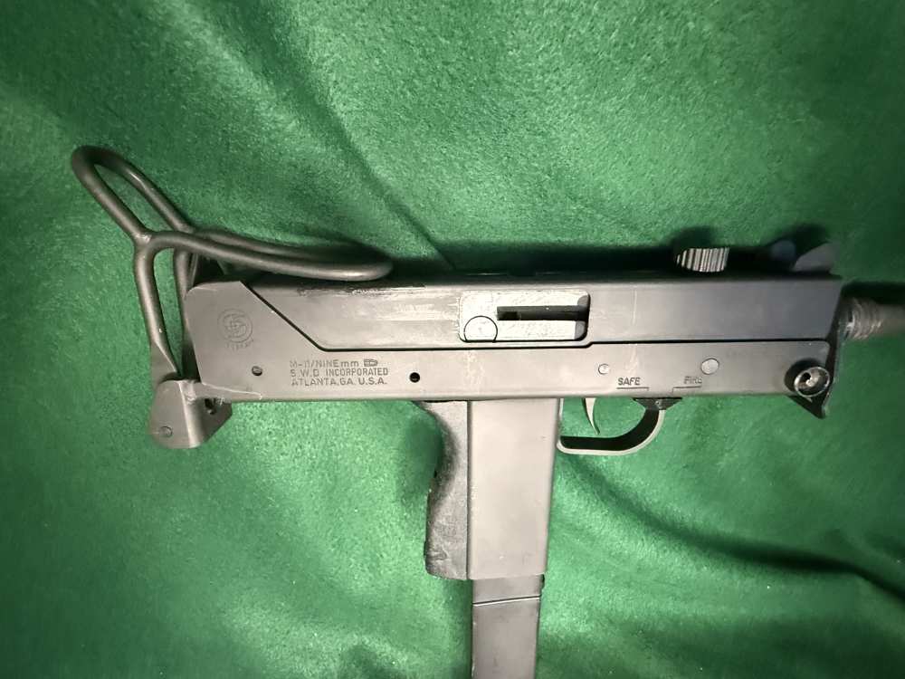 TRANSFERABLE Cobray SWD MAC11 9mm Machine Gun Mac-11 mac10-img-3