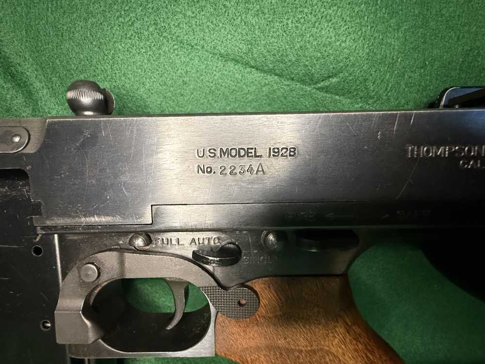 Thompson 1928 West Hurley Tommy Gun Fully Transferable  .45 ACP-img-7