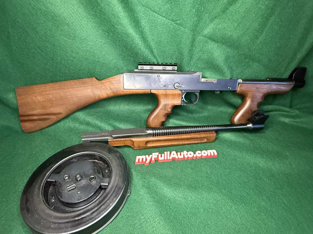 AAI American 180 M2 22 LR Machine Gun NFA Drum Mag WW2 WWII Cold War Subgun-img-9