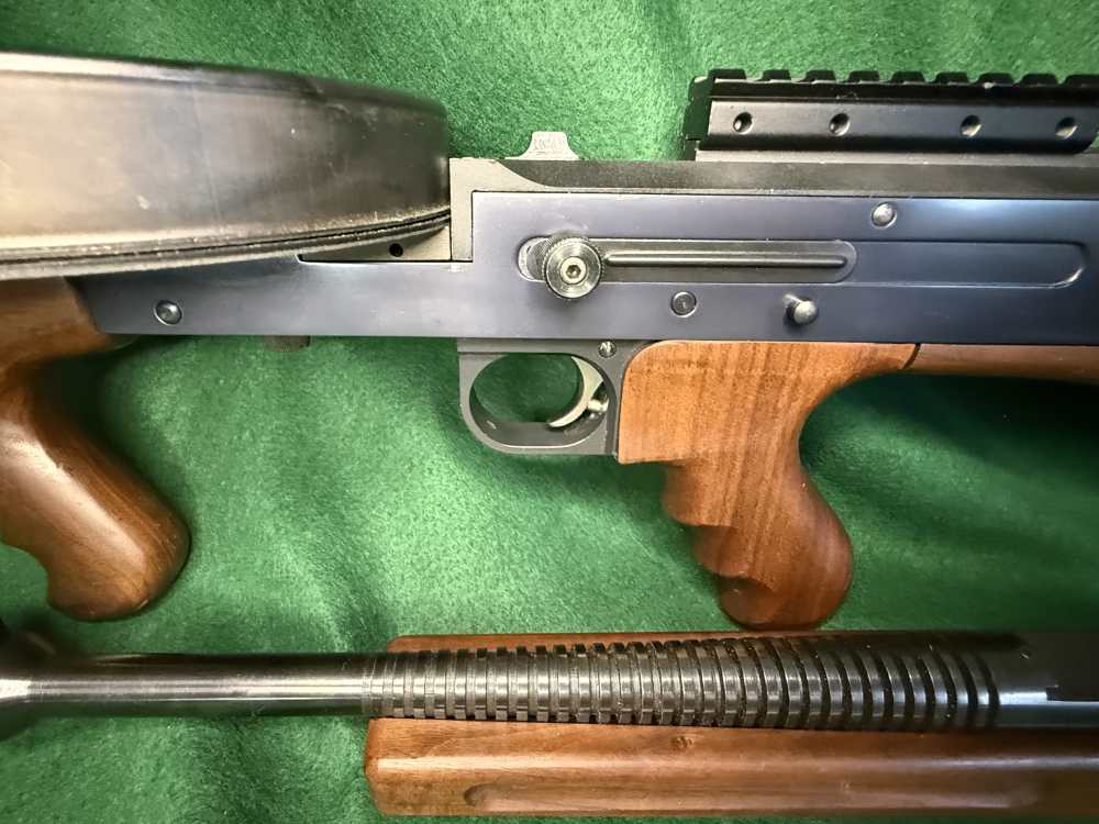 AAI American 180 M2 22 LR Machine Gun NFA Drum Mag WW2 WWII Cold War Subgun-img-4