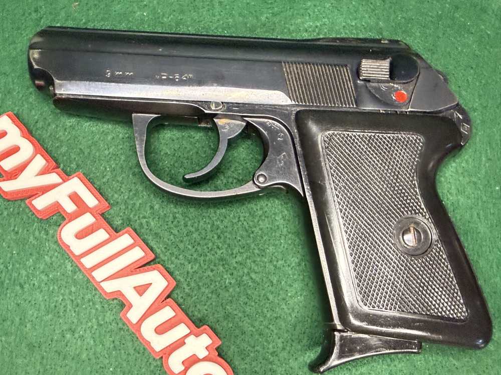 Polish Radom P-64 9x18 Makarov 1971 Military Pistol C&R + 2 Mags & Leather -img-6