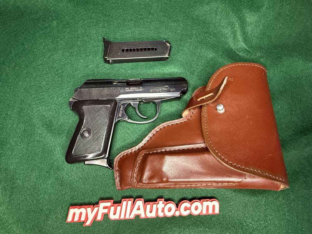 Polish Radom P-64 9x18 Makarov 1971 Military Pistol C&R + 2 Mags & Leather -img-0