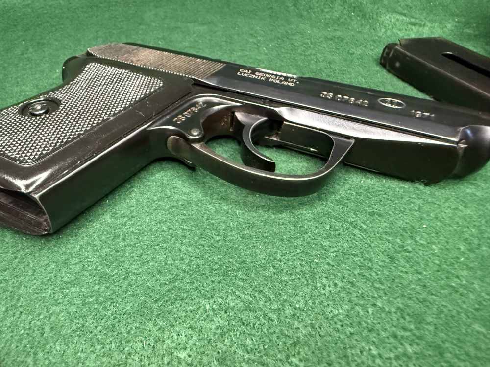 Polish Radom P-64 9x18 Makarov 1971 Military Pistol C&R + 2 Mags & Leather -img-9