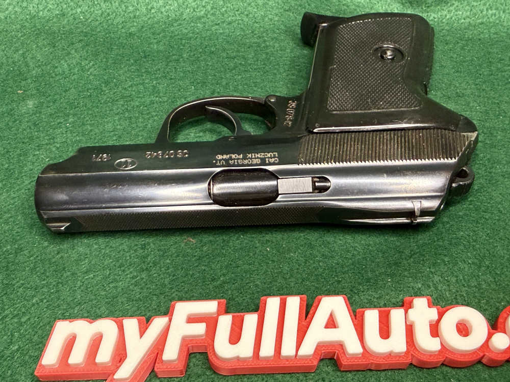 Polish Radom P-64 9x18 Makarov 1971 Military Pistol C&R + 2 Mags & Leather -img-5