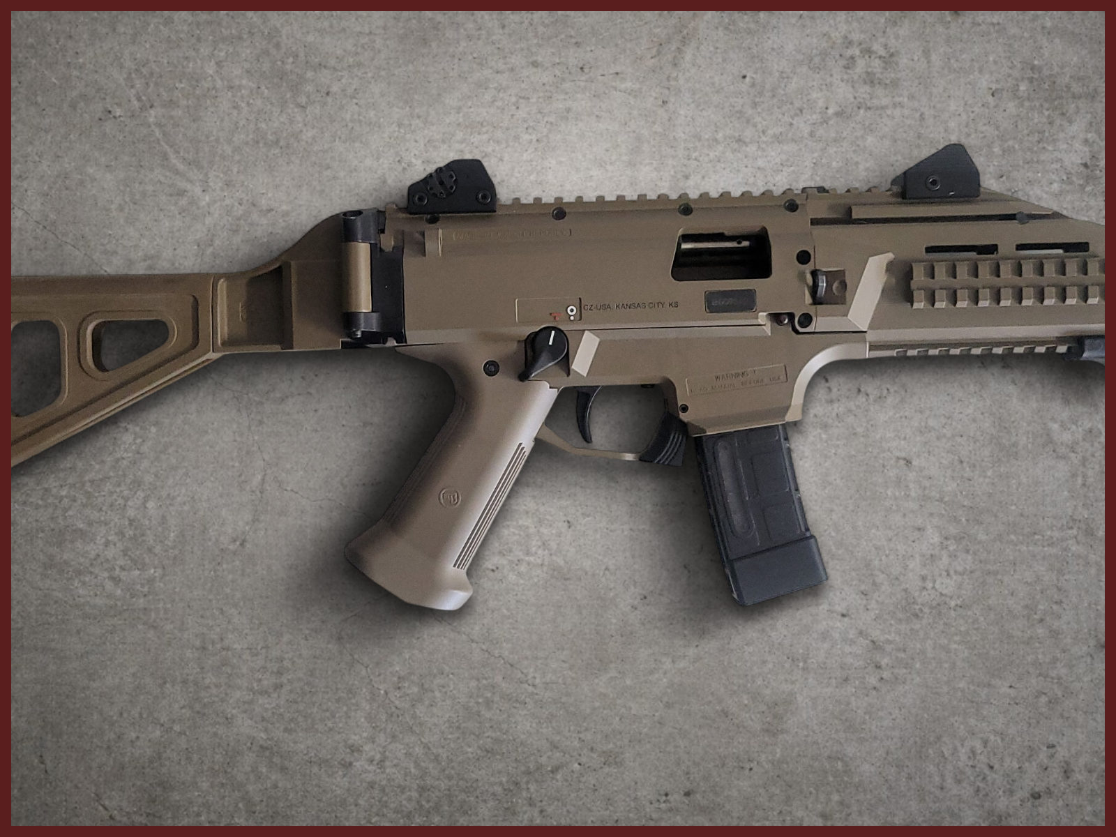 Penny Auction CZ Scorpion Evo 3 S1 9mmx19!-img-3