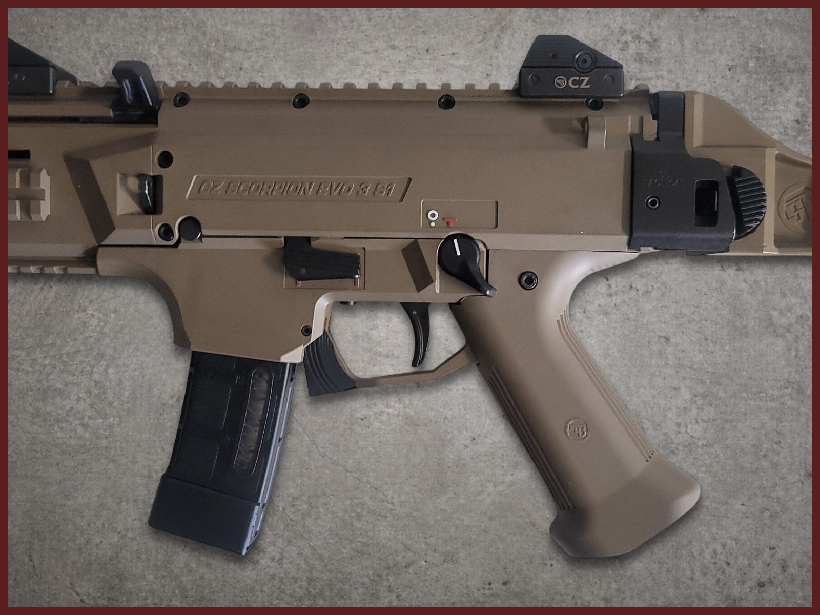 Penny Auction CZ Scorpion Evo 3 S1 9mmx19!-img-6