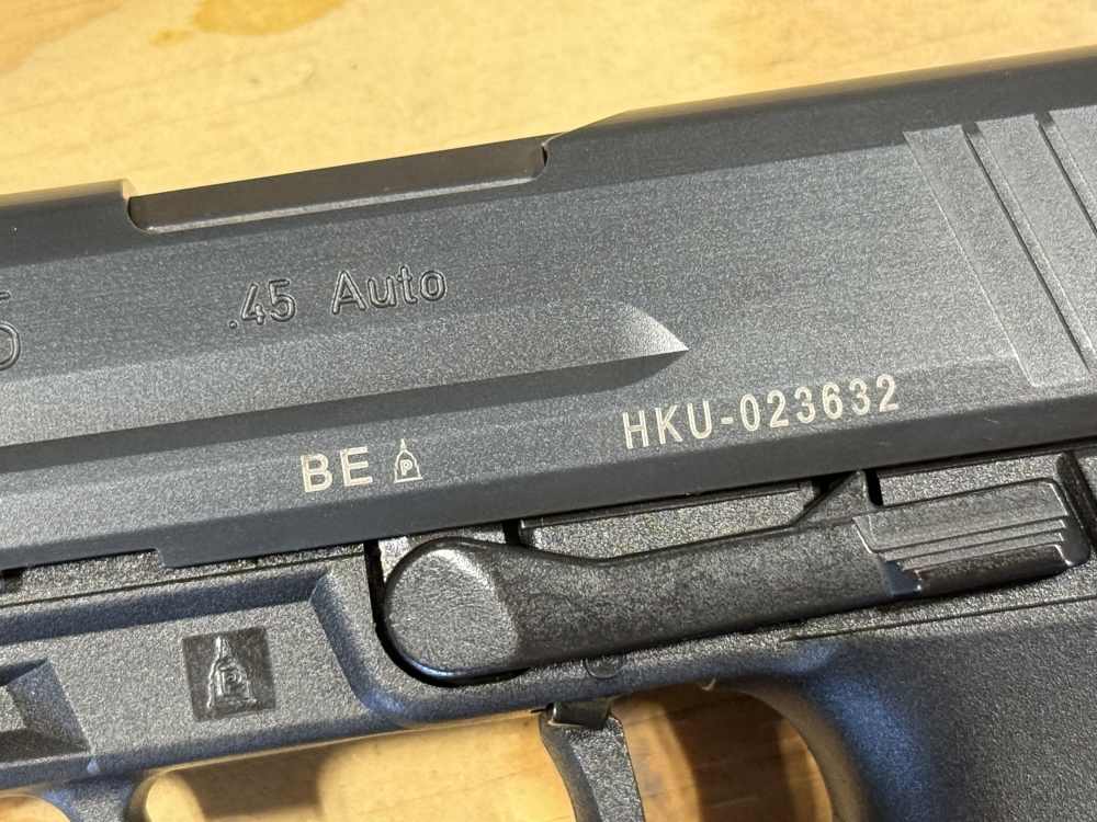 Heckler & Koch H&K HK45 Tactical V1 HK45T 45 ACP 3x Mags Threaded Barrel -img-10