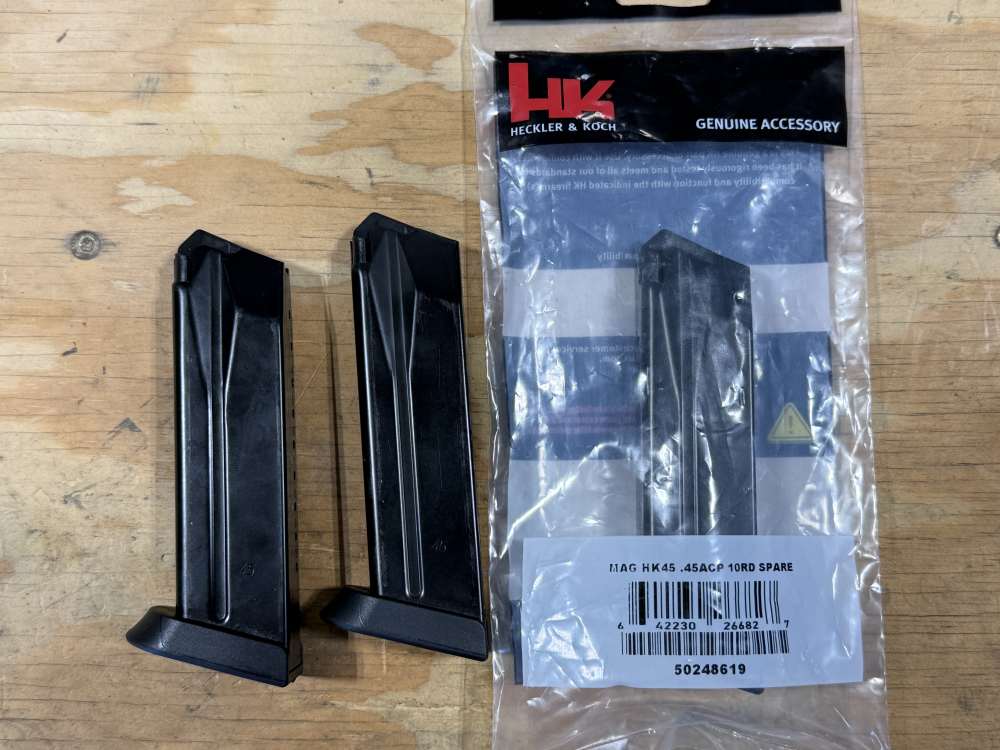 Heckler & Koch H&K HK45 Tactical V1 HK45T 45 ACP 3x Mags Threaded Barrel -img-30