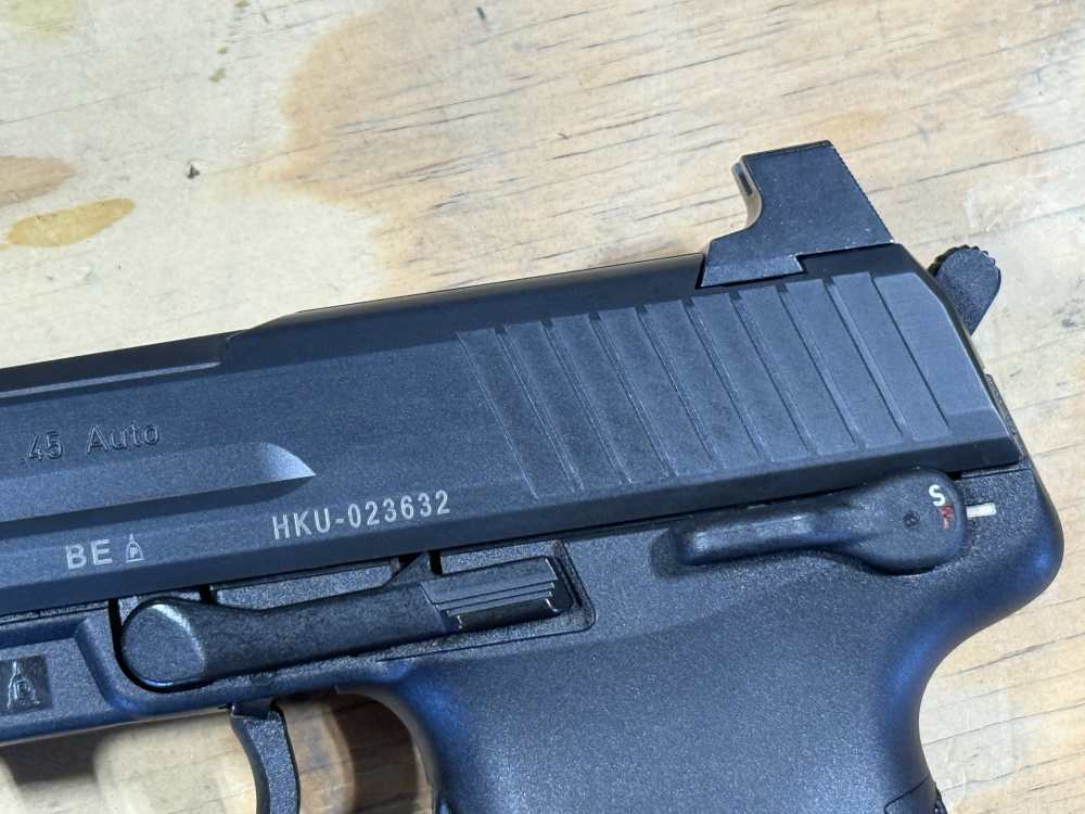 Heckler & Koch H&K HK45 Tactical V1 HK45T 45 ACP 3x Mags Threaded Barrel -img-9