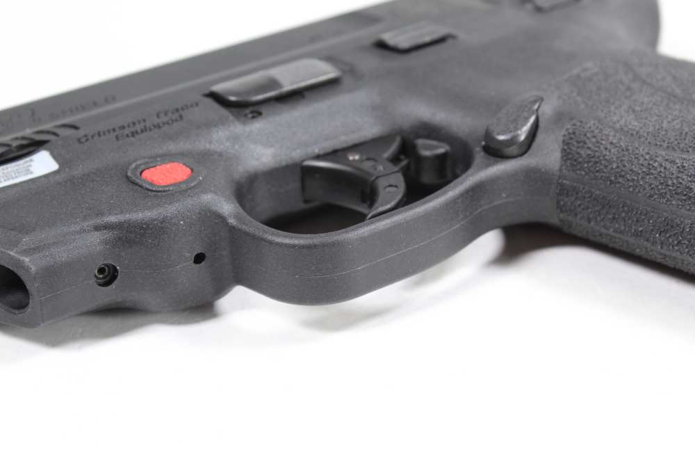 Smith and Wesson S&W M&P Shield 9mm Compact Carry w/ Crimson Trace Laser-img-17