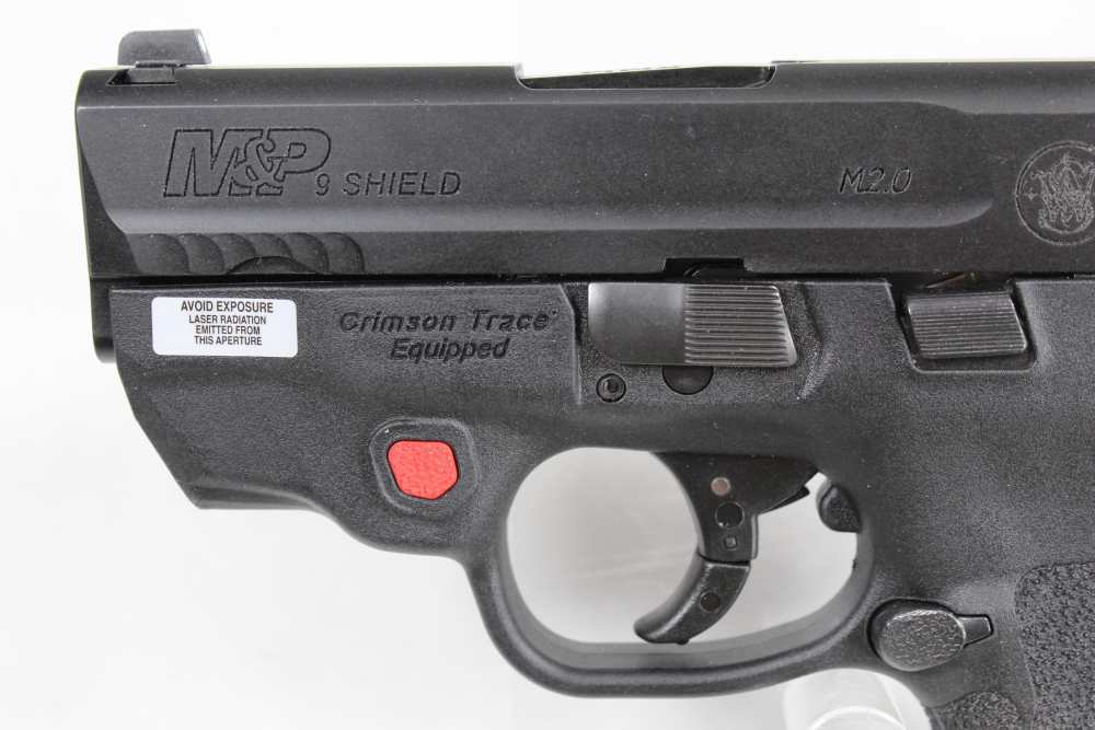 Smith and Wesson S&W M&P Shield 9mm Compact Carry w/ Crimson Trace Laser-img-7