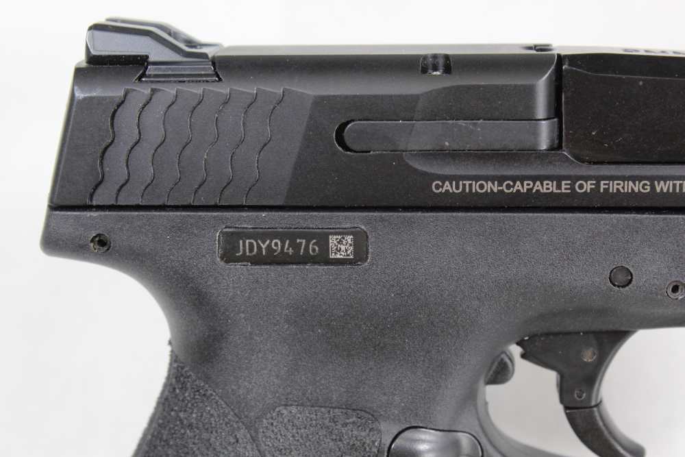 Smith and Wesson S&W M&P Shield 9mm Compact Carry w/ Crimson Trace Laser-img-3
