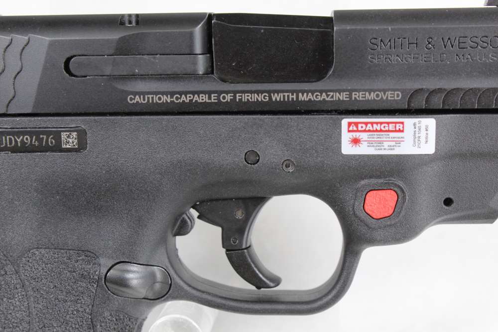 Smith and Wesson S&W M&P Shield 9mm Compact Carry w/ Crimson Trace Laser-img-4