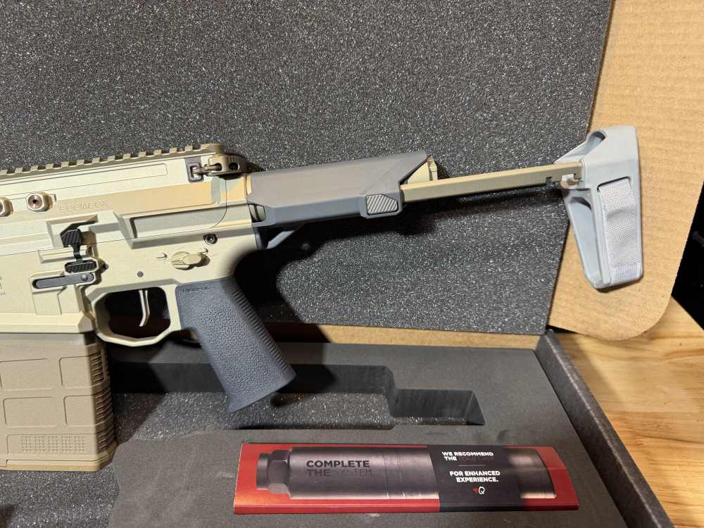 Q Boombox 8.6 BO 8 inch Pistol includes Multicam G-Sling -img-4