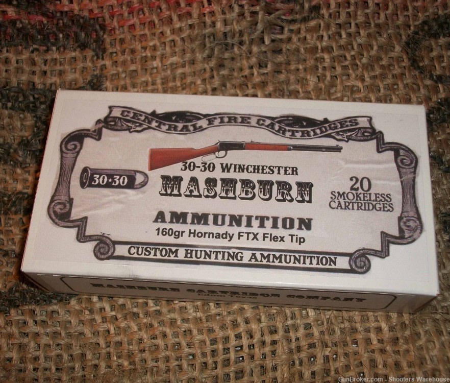 30-30 Winchester 160gr Flex Tip Mashburn Cartridge Company 20rds NEW-img-0