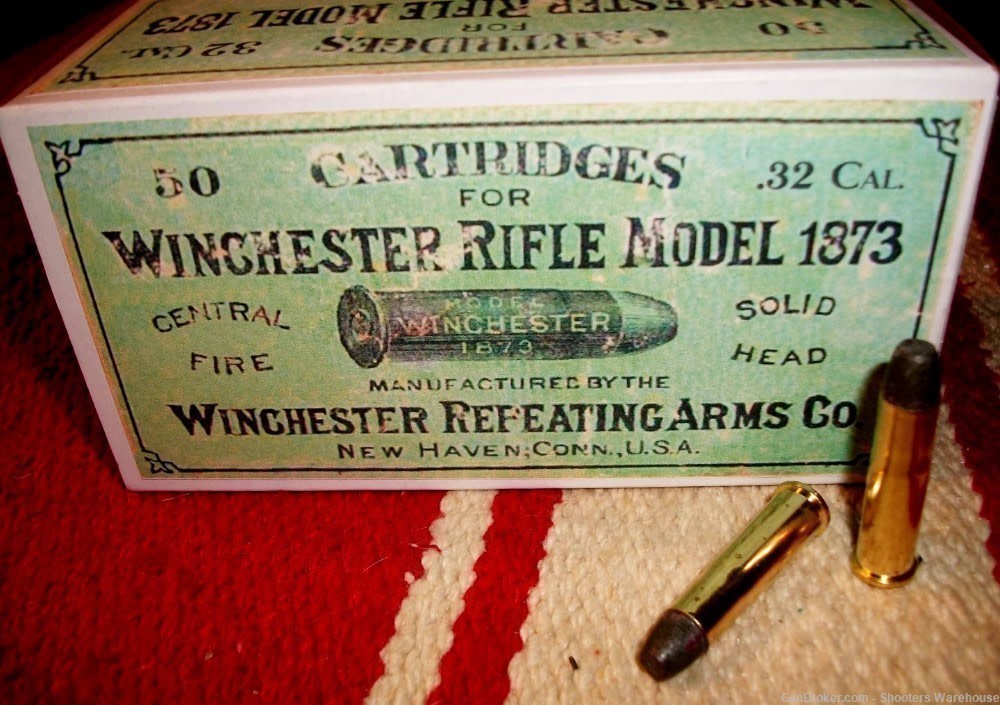 32-20 Winchester 115gr RNFP Lead Mashburn Cartridge Company 50rds NEW-img-0