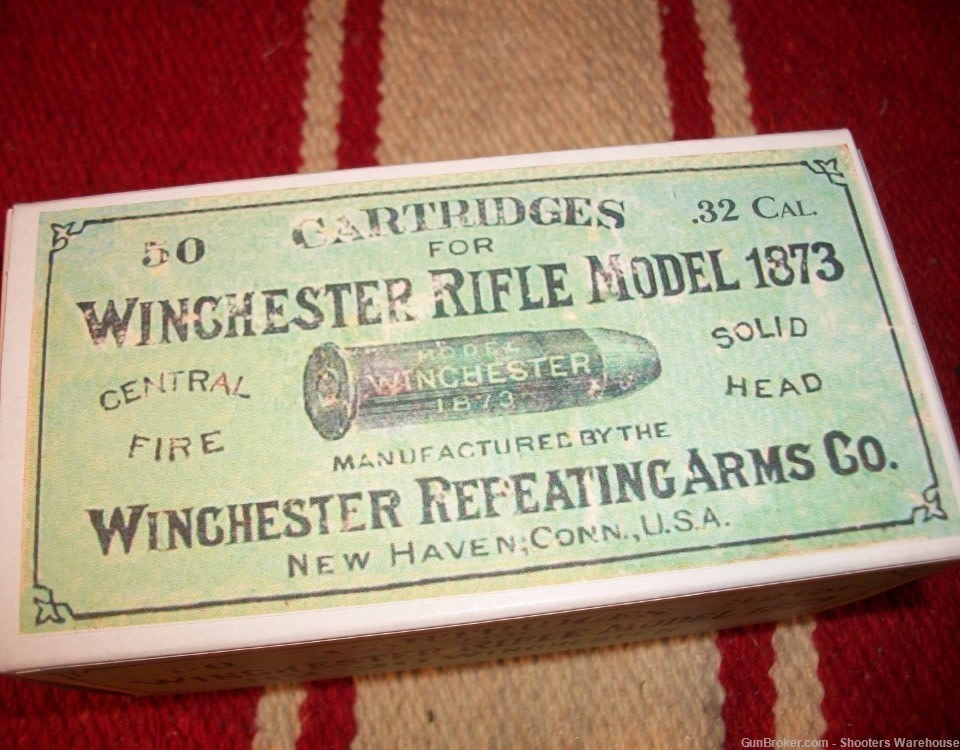 32-20 Winchester 115gr RNFP Lead Mashburn Cartridge Company 50rds NEW-img-1