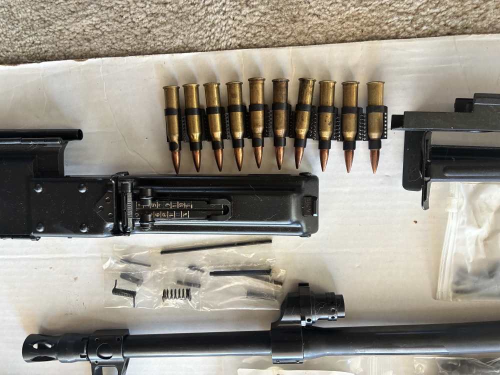 As new belt fed semi-auto PKM / M84 complete parts kit-img-6